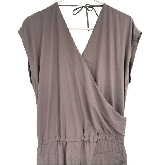 Indygena Esi‎ Long Jumpsuit Brown Womens Size Large - Picture 5 of 11